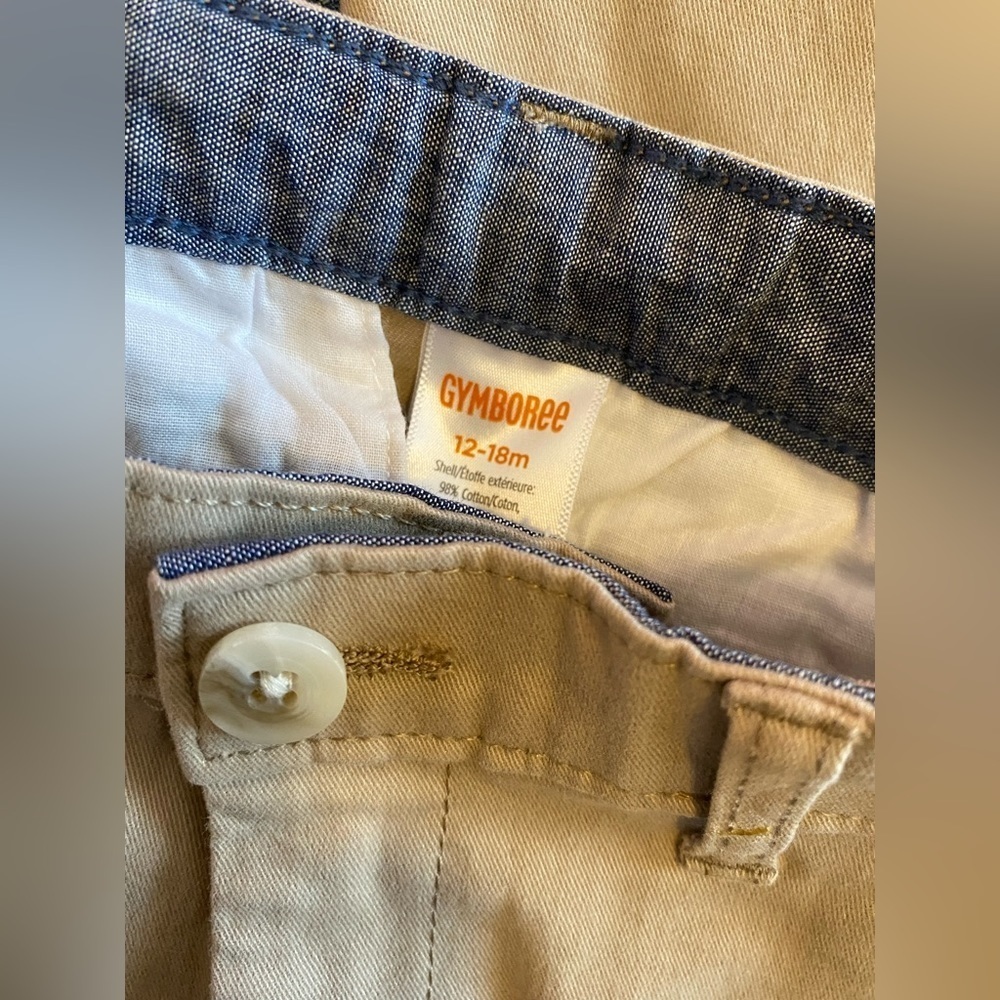 Baby Gymboree khaki Pants Size 12-18m - Picture 2 of 3